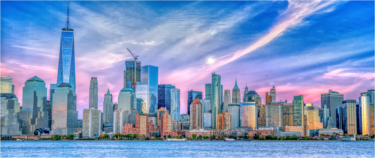 Downtown at Dusk
